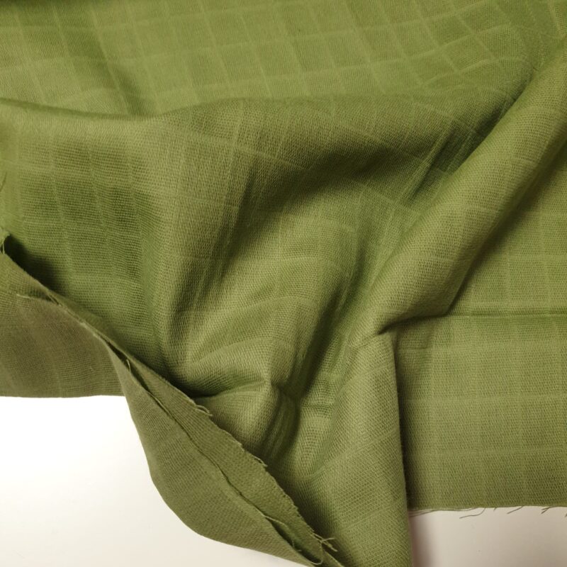 calinnotex-metraj-material-textil-muselina-cotton-patratel-muslin-gauze-bumbac-verde-swadle