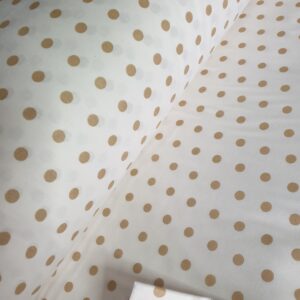 calinnotex-metraj-material-textil-poplin-bebe-bej-buline-cerc-bumbac-satinat-ranforse-lenjerii-maro-patut