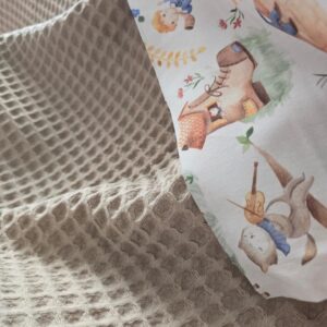 Textura tip vafe, nuanta cappuccino deschis